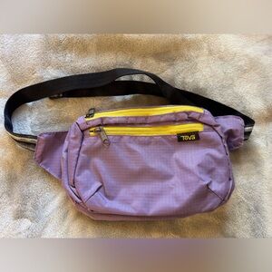 Teva Lilac and Yellow Belt Bag Fanny Pack
